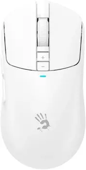 Мышь беспроводная/проводная A4Tech R72 ULTRA, 20000dpi, оптическая светодиодная, Bluetooth/Радиоканал/USB, белый (R72 ULTRA)