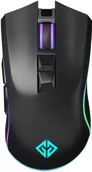 Мышь беспроводная/проводная GMNG GG-MS400WO, 10000dpi, оптическая светодиодная, USB, черный (1899942)