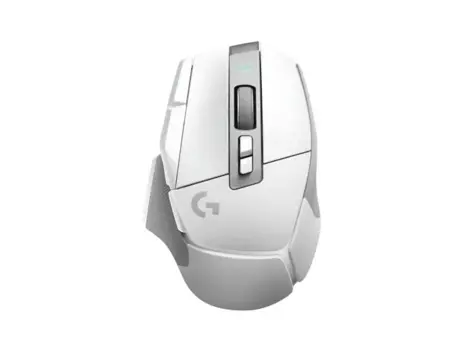 Мышь беспроводная/проводная Logitech G502 X Lightspeed, 25600dpi, оптическая светодиодная, USB/Радиоканал, белый (910-006228)