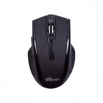 Мышь беспроводная Ritmix RMW-590BTH, 1600dpi, оптическая светодиодная, Wireless, Bluetooth, черный