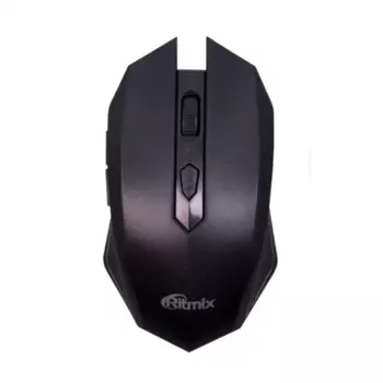 Мышь беспроводная Ritmix RMW-600, 1600dpi, оптическая светодиодная, Wireless, USB, черный