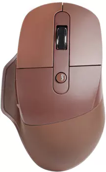 Мышь беспроводная SmartBuy 615AG Leather, 2400dpi, оптическая светодиодная, USB/Радиоканал, коричневый (SBM-615AG-L)