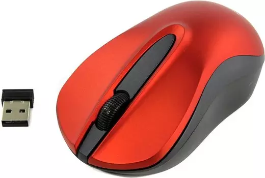 Мышь беспроводная SmartBuy ONE 329AG-R, 1200dpi, оптическая светодиодная, USB, красный