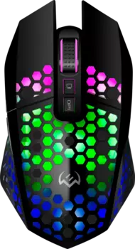 Мышь беспроводная Sven RX-G940W, 3600dpi, оптическая светодиодная, USB, черный (SV-021115)