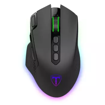 Мышь беспроводная T-Line Alpha , 10000dpi, оптическая светодиодная, USB, черный (72370)