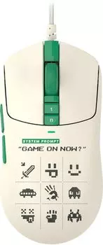 Мышь проводная A4Tech Bloody W72 Ultra Pixels, 20000dpi, оптическая светодиодная, USB, бежевый/зеленый (W72 ULTRA)