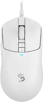 Мышь проводная A4Tech W72 Ultra , 20000dpi, оптическая светодиодная, USB, белый (W72 Ultra )