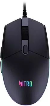 Мышь проводная ACER Nitro OMW400, 6400dpi, оптическая светодиодная, USB, черный (ZL.MCEEE.02U)