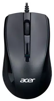 Мышь проводная ACER OMW136, 1000dpi, оптическая светодиодная, USB, черный (ZL.MCEEE.01A)