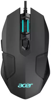 Мышь проводная ACER OMW170, 3200dpi, оптическая светодиодная, USB, черный (ZL.MCEEE.00R)