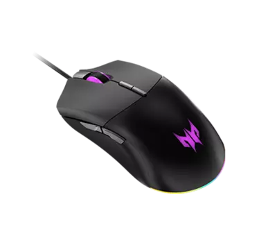 Мышь проводная ACER Predator Cestus 330, 16000dpi, оптическая светодиодная, USB, черный (NP.MCE11.00V)