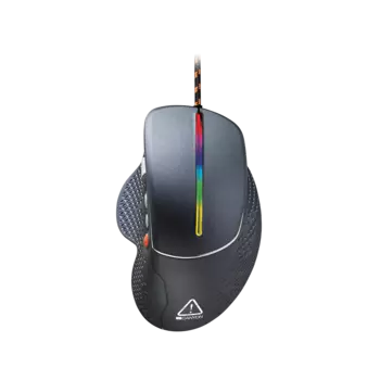 Мышь проводная Canyon GM-12, 6400dpi, оптическая лазерная, USB, разноцветный (CND-SGM12RGB)