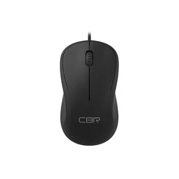 Мышь проводная CBR CM 108, 1000dpi, оптическая светодиодная, USB, черный (CM 108 Black)