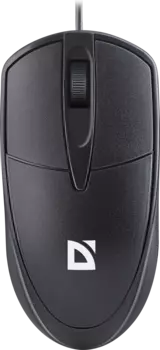 Мышь проводная Defender Trace MB-989, 1000dpi, оптическая светодиодная, USB, черный (52989)