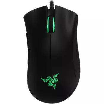 Мышь проводная Razer DeathAdder Essential (2021), 6400dpi, оптическая светодиодная, USB, черный (RZ01-03850100-R3M1)