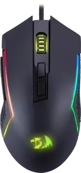 Мышь проводная Redragon Trident Lite , 8000dpi, оптическая светодиодная, USB, черный (72018)