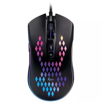 Мышь проводная SmartBuy 741G-K Incerto, 3200dpi, оптическая светодиодная, USB, черный (SBM-741G-K)