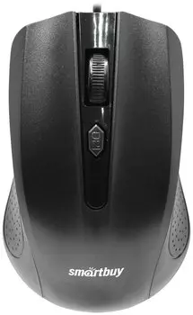 Мышь проводная SmartBuy ONE 352, 1600dpi, оптическая светодиодная, USB, черный (SBM-352-K)