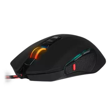 Мышь проводная Sven RX-G955, 4000dpi, оптическая светодиодная, USB, черный (SV-016388)