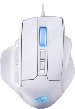 Мышь проводная Redragon BULLSEYE, 2000dpi, оптическая светодиодная, USB, белый (71861)