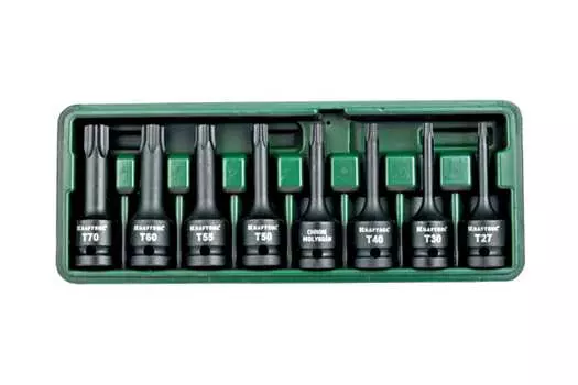 Набор бит KRAFTOOL INDUSTRIE QUALITAT, предметов в наборе: 8шт., пенал (27952-H8)