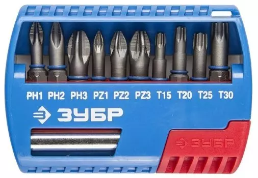 Набор бит ЗУБР Эксперт, 11 шт. (26051-H11)