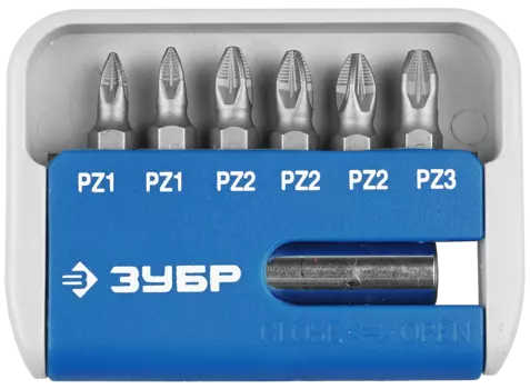 Набор бит ЗУБР Мастер, 7 шт. (26042-H7)