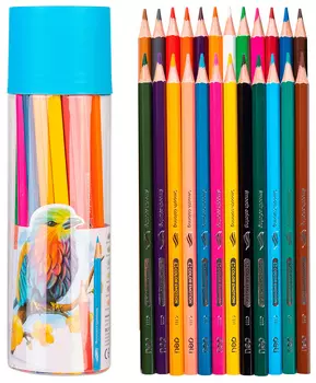Набор цветных карандашей Deli Color Emotion EC111-24, шестигранные, 24 шт., заточенные