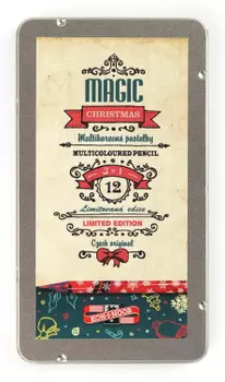 Набор цветных карандашей KOH-I-NOOR Progresso Magic 8772, круглые, 12шт., заточенные (8772012005PL)