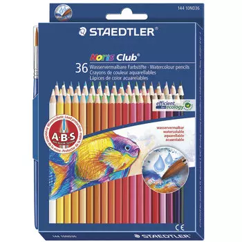 Набор цветных карандашей STAEDTLER Noris Club, шестигранные, 36шт., заточенные (144 10ND3603)