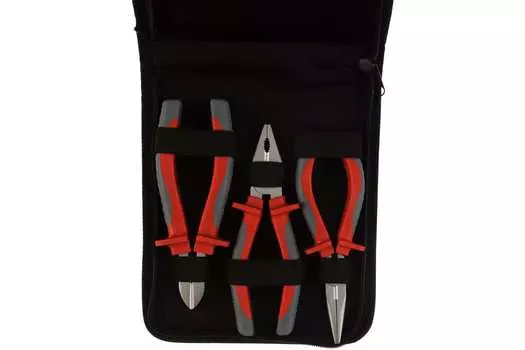 Набор диэлектрического инструмента КВТ Стандарт НИИ-12, предметов в наборе: 3 шт., сумка (67374)