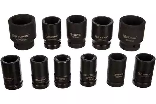 Набор головок торцевых LSWS11S LSWS11S, предметов в наборе: 11 шт., для ручного гайковерта 1"DR (52774)