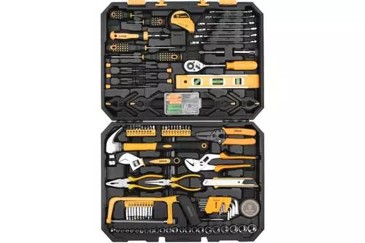 Набор инструментов DEKO DKMT168, предметов в наборе: 168 шт., пластиковый кейс (065-0220)