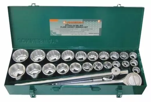 Набор инструментов Jonnesway S04H6327S, предметов в наборе: 27 шт., жесткий кейс (48500)