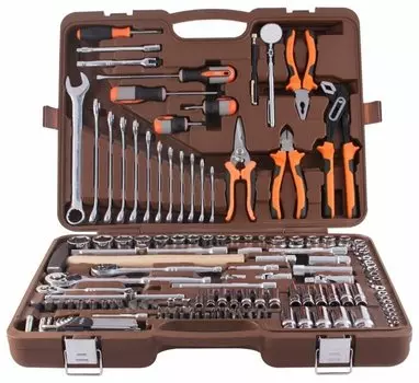 Набор инструментов OMBRA OMT150S, предметов в наборе: 150 шт., жесткий кейс