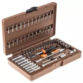 Набор инструментов OMBRA OMT57S, предметов в наборе: 57 шт., жесткий кейс