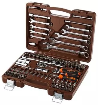 Набор инструментов OMBRA OMT82S, предметов в наборе: 82 шт., жесткий кейс (55014)