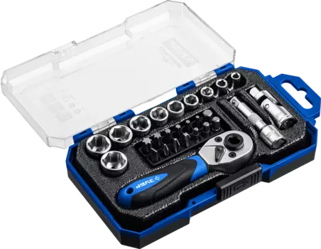 Набор инструментов ЗУБР Профессионал Компакт, предметов в наборе: 27 шт., пенал (27642-H27_z01)