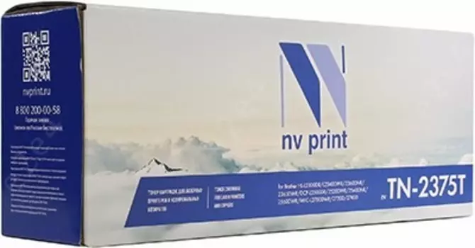 Набор картриджей лазерный NV Print NV-TN2375T-10 (TN-2375), черный, 2600 страниц, 10 шт., совместимый для Brother HL-L2300DR//L2340DWR//2360DNR/2365DWR/DCP-L2500DR/2520DWR/2540DNR/2560DWR/MFC-L2700DWR/2720D/2740D