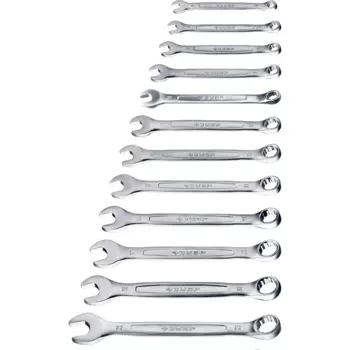 Набор ключей комбинированных, предметов в наборе: 12шт., CrV, ключи: комбинированные - 12шт., сумка, ЗУБР (27087-H12_z01)