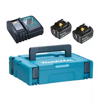 Набор Makita 18V, 5Ah, Li-Ion, для Makita PowerPack DC18RC + 2xBL1850B + MakPac (198311-6)