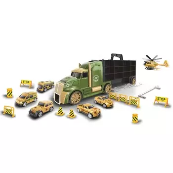 Набор машин Handers "Трейлер: армия", 50 см, разноцветный (HAC1613-133)