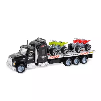 Набор машин Handers "Трейлер: квадроциклы", 38 см, черный (HAC1613-122-1//черный)