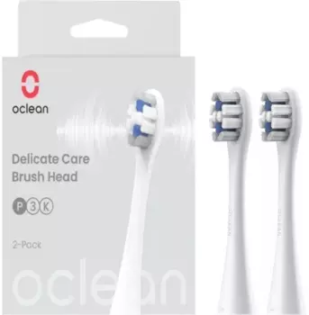 Набор насадок Oclean Delicate clean P3K4 для Oclean, белый, 2 шт. (C04000216)