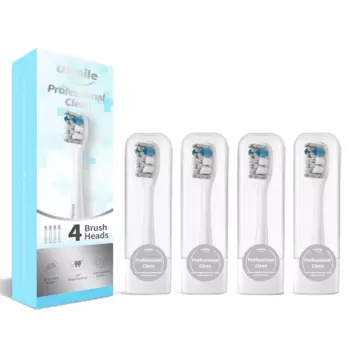 Набор насадок USMILE PROFESSIONAL PRO01 для USMILE, белый, 4 шт. (84010019)