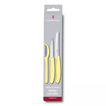 Набор ножей Victorinox Swiss Classic, 2 шт., желтый (6.7116.31L82)