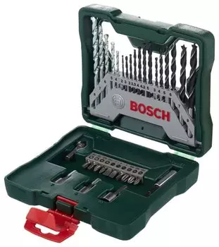 набор оснастки BOSCH X-Line-33, предметов в наборе: 33шт., жесткий кейс (2607019325)