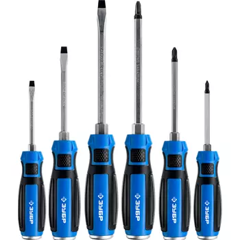 Набор отверток ЗУБР УДАРНИК, предметов в наборе: 6 шт., насадки CrV, биты CrV, (15950728)