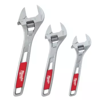 Набор разводных ключей, предметов в наборе: 3 шт., сталь, ключи: разводные - 3 шт., Milwaukee 4932493414 (4932493414)