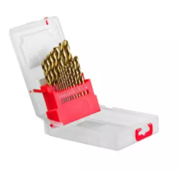 Набор сверл 1-10, HSS-G, по металлу, ELITECH, 19шт. (1820.052400)